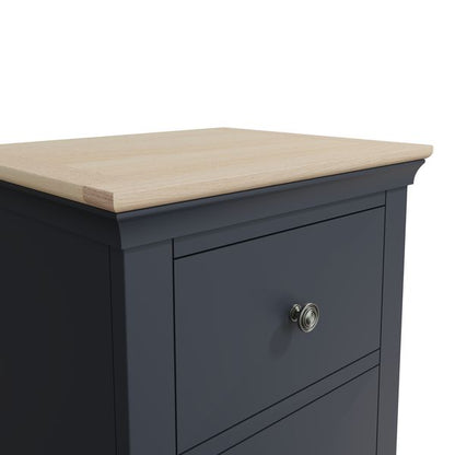 SWO Large Bedside Cabinet Midnight Grey