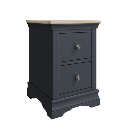 SWO Bedside Cabinet Midnight Grey