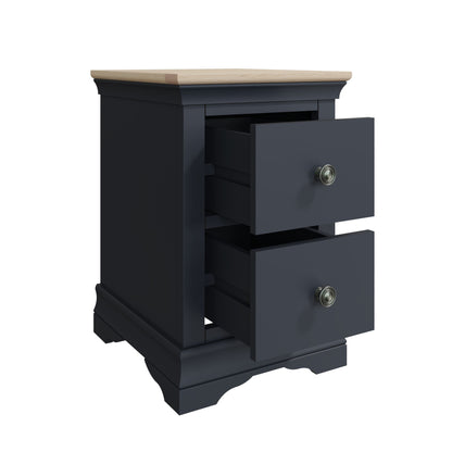 SWO Bedside Cabinet Midnight Grey