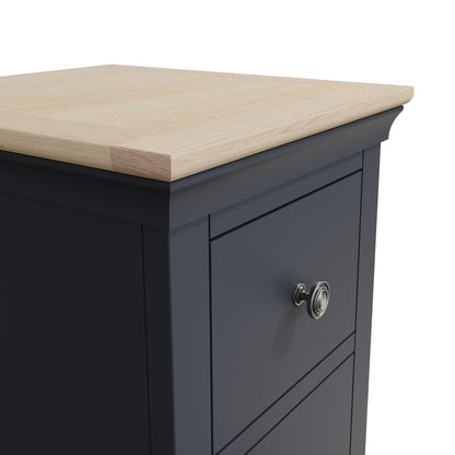 SWO Bedside Cabinet Midnight Grey