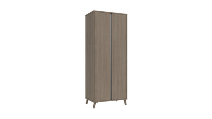 Tamar 2 Door Wardrobe GREY OAK