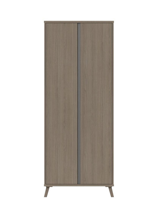 Tamar 2 Door Wardrobe GREY OAK
