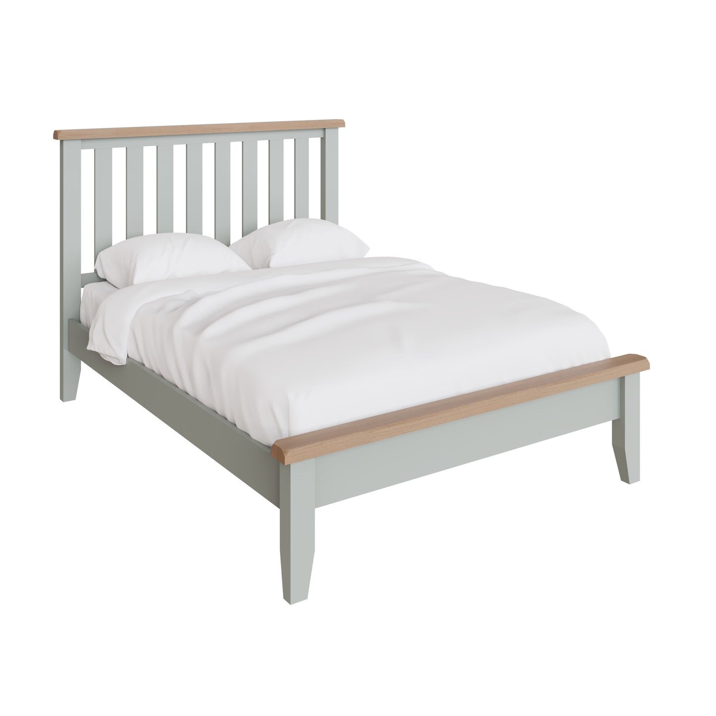 TT Grey Wooden Bed Frame