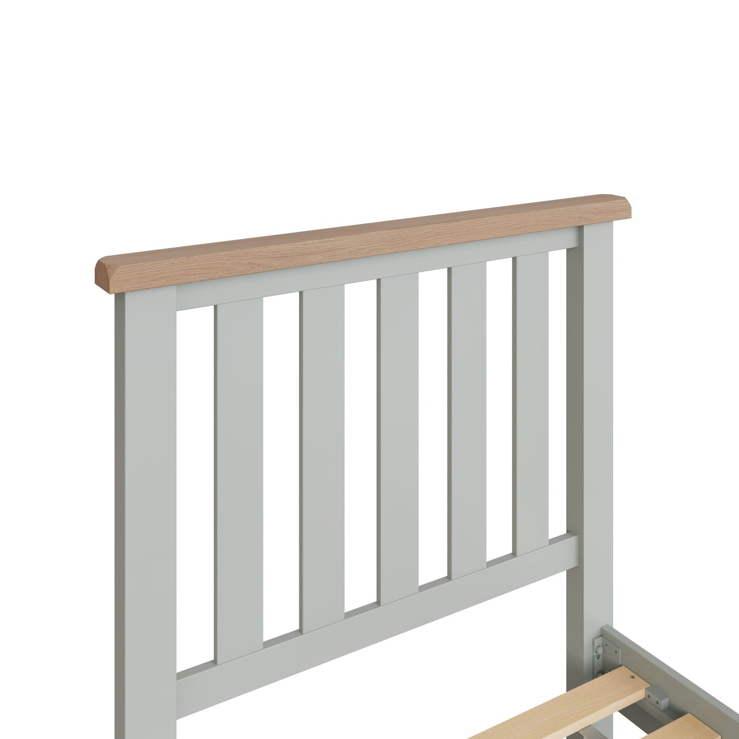 TT Grey Wooden Bed Frame