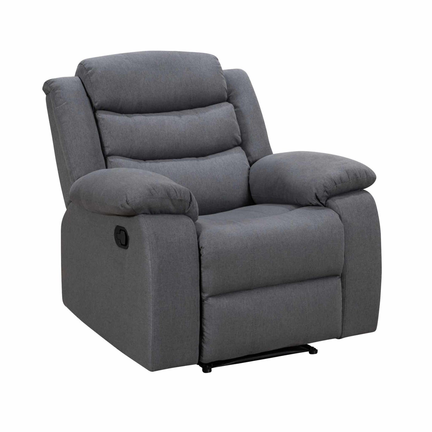 PRE ORDER Turin Reclining Armchair DARK GREY